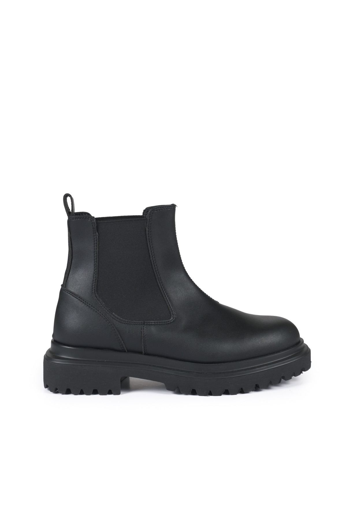 Risorse Future Damen vegan Stiefel Penny Schwarz